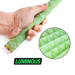 Tubo termorretráctil luminoso antideslizante para mangos de caña