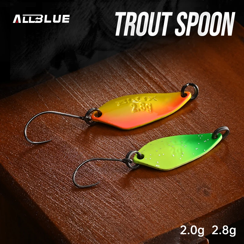 Cuchara ALLBLUE Giga Burst para Trucha en Arroyos