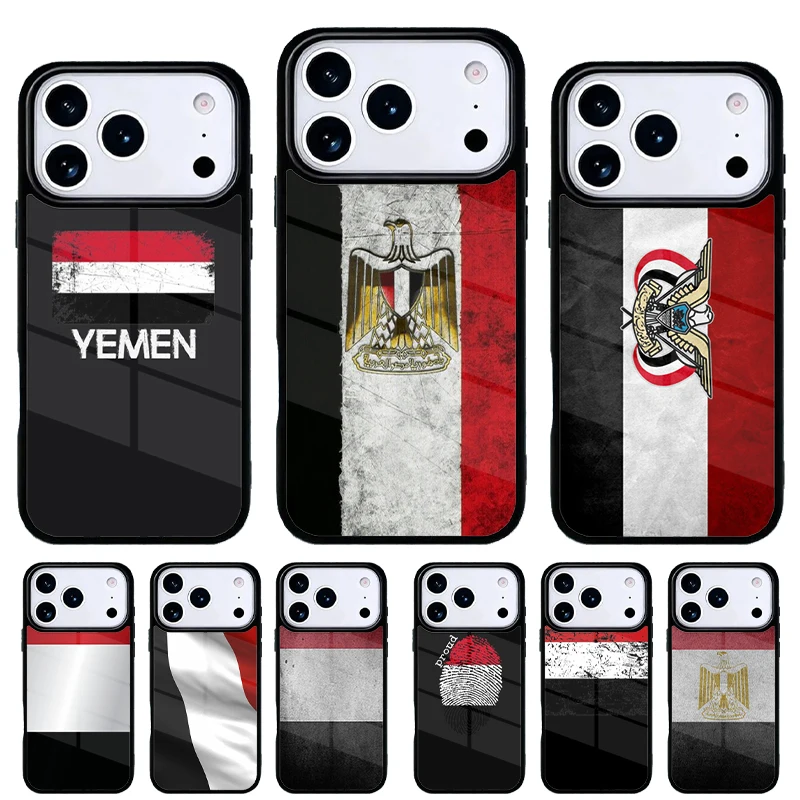 Funda iPhone con escudo de Yemen – Diseño único y protección
