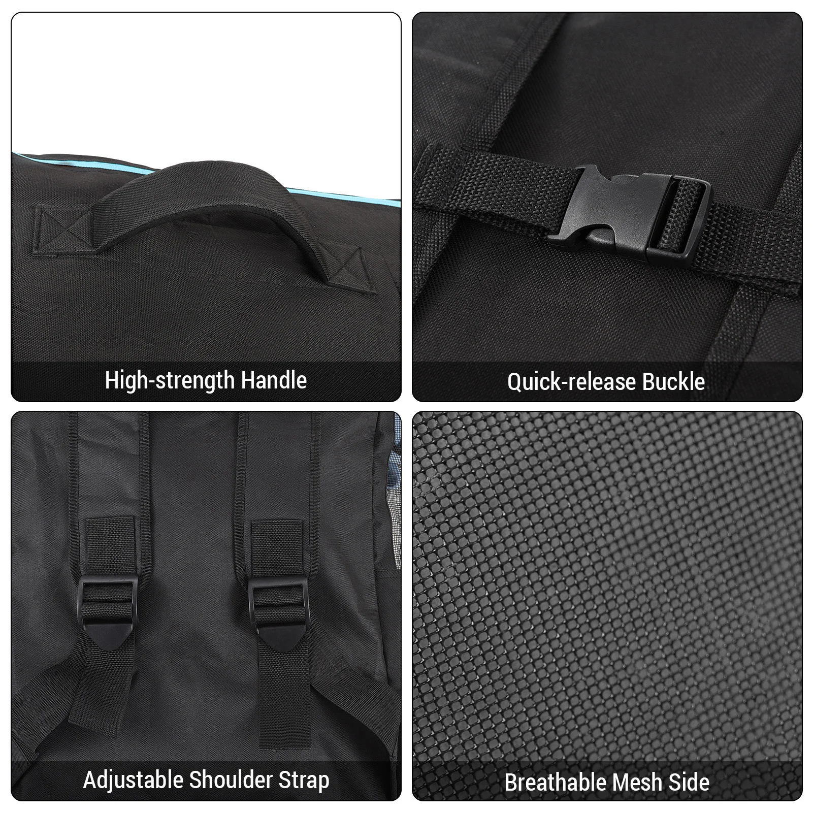 Mochila inflable para tabla de surf, bolsa de tela Oxford de gran capacidad, 125L - imagen 3