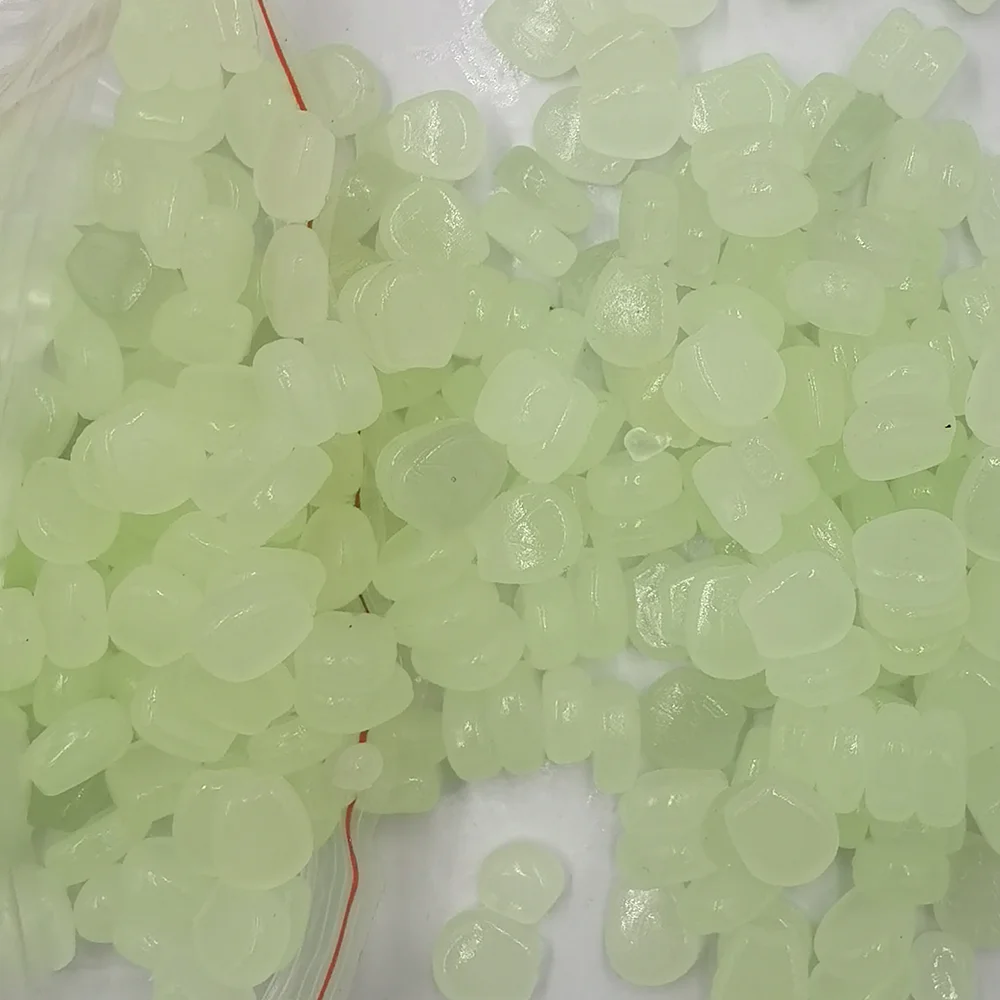 Cebos artificiales de silicona con sabor a granos de maíz, cebo articulado de 1cm y 1000g, señuelo de pesca suave, lote de 0,3 unidades - imagen 5