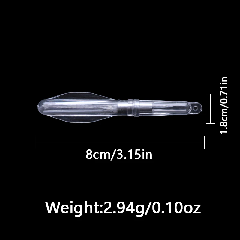 (Sin batería) 5 luces LED de pesca submarina, dedicadas a la pesca en el mar, herramienta de iluminación subacuática nocturna portátil - imagen 5