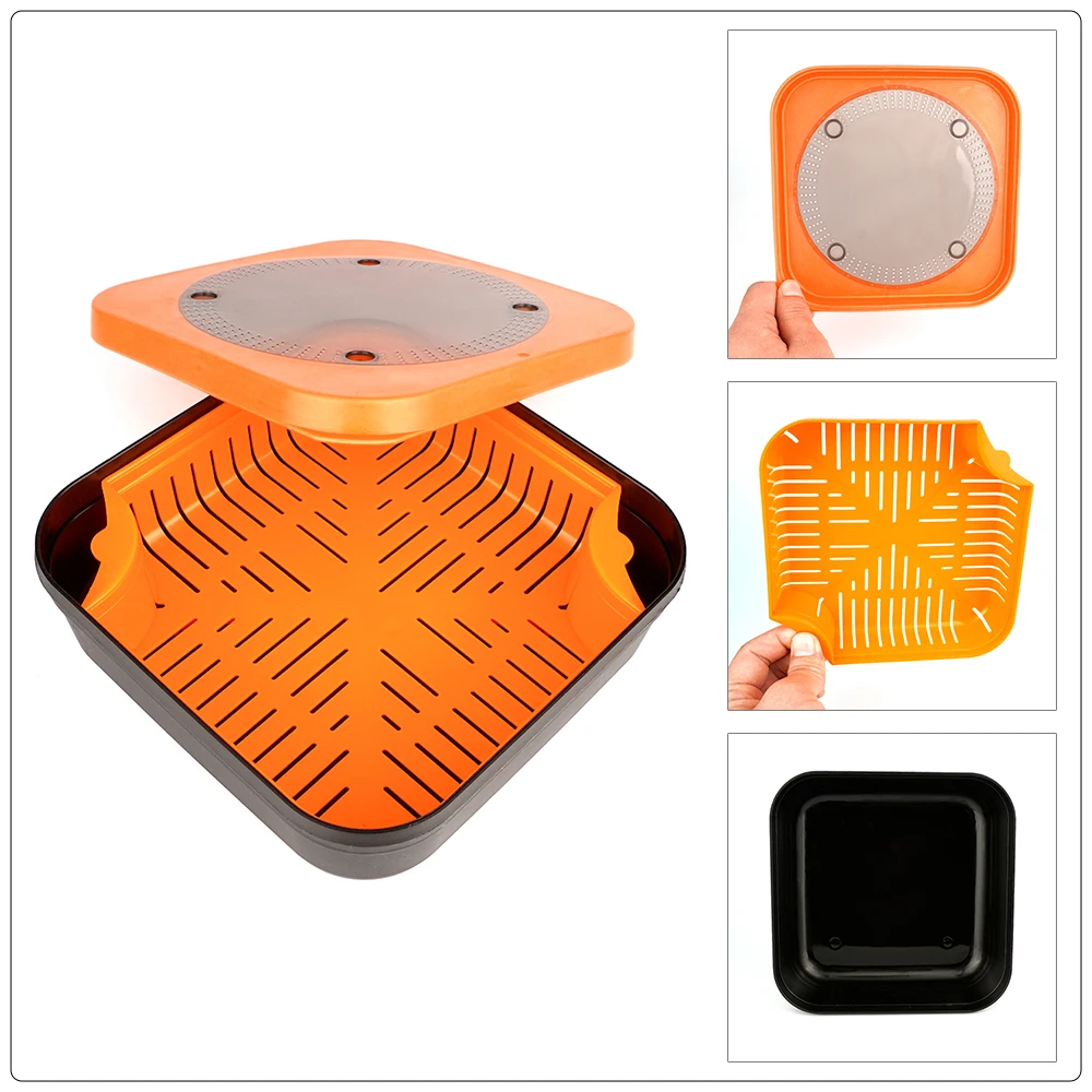 Caja con accesorios de pesca de carpa listos para usar