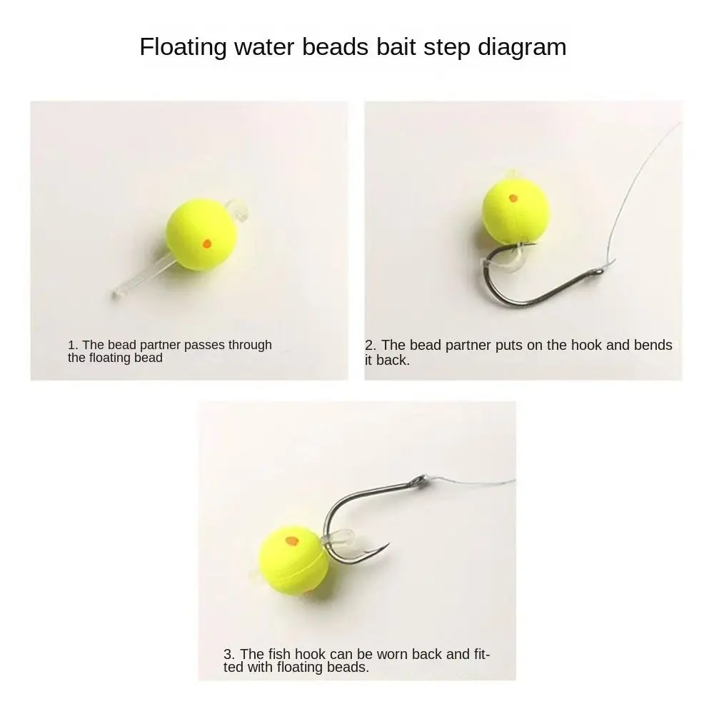 5 uds 2025 equipo de Pesca aparejos de pelo anzuelo Pesca listo hecho anzuelo de Pesca de carpa 3 # -10 #   Aparejos de carpa, señuelo de pesca, aparejos de pesca - imagen 4