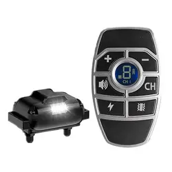 Collar adiestramiento perros control remoto – Sonido vibración choque
