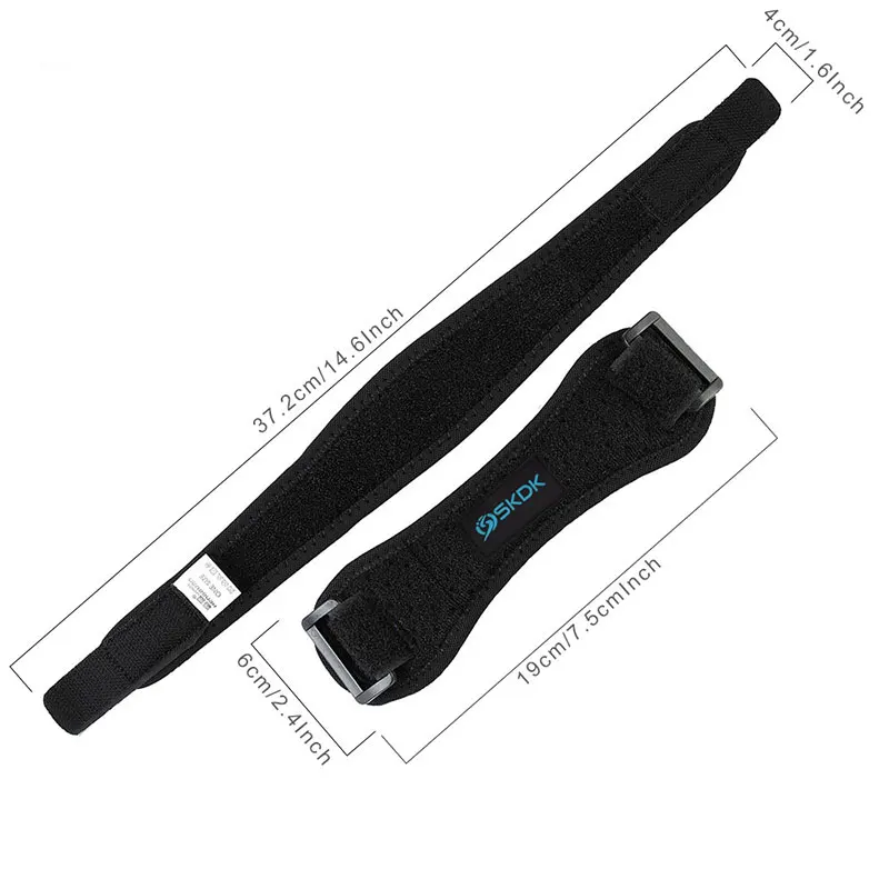 Rodilleras deportivas presurizadas con cinturón para rótula, rodilleras para correr, absorción de impactos, rodilleras antimeniscos, baloncesto y montañismo - imagen 3