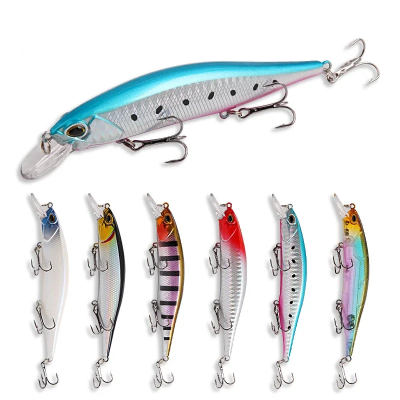 Crankbait Minnow 146mm 15g – Señuelo con ojos 3D para lucio y perca - imagen 4