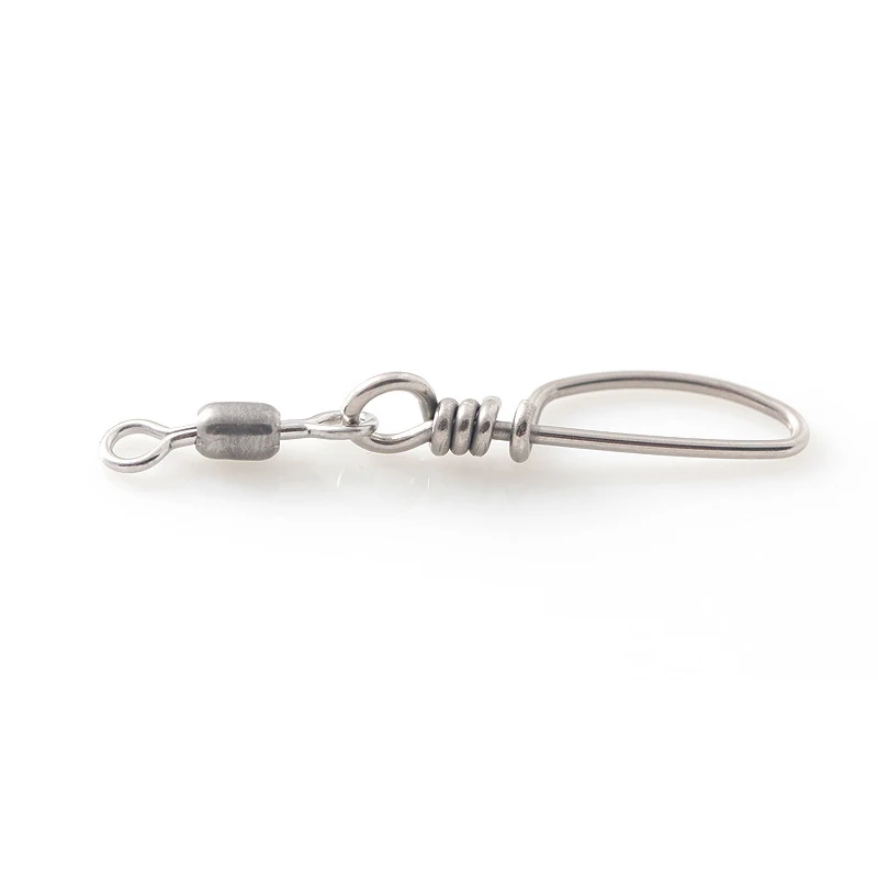 Giratorios de pesca con broche de acero inoxidable para agua salada - imagen 2