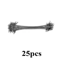 25pcs silvery-15cm