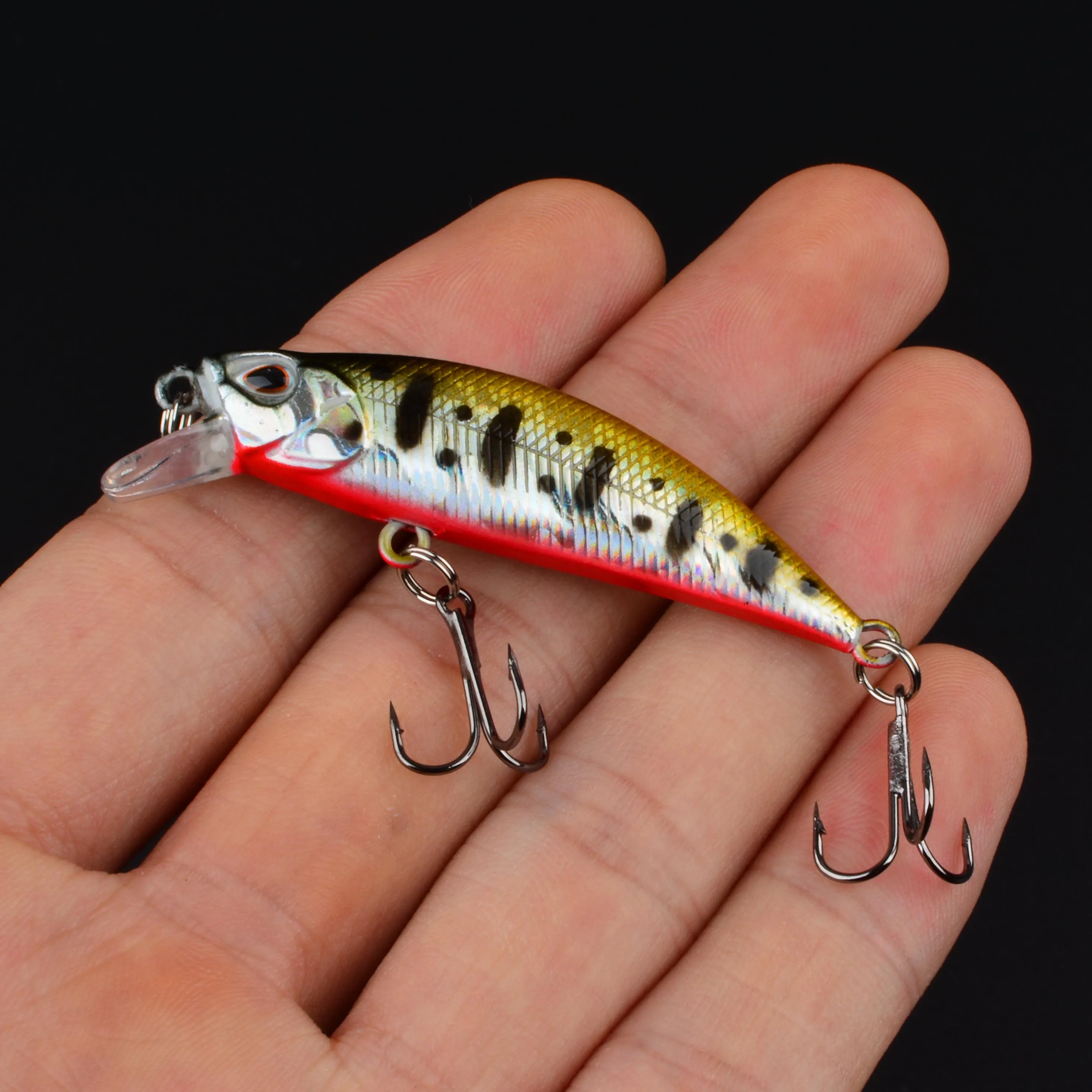 Jerkbait hundido Micro Minnow para trucha y lubina - imagen 5