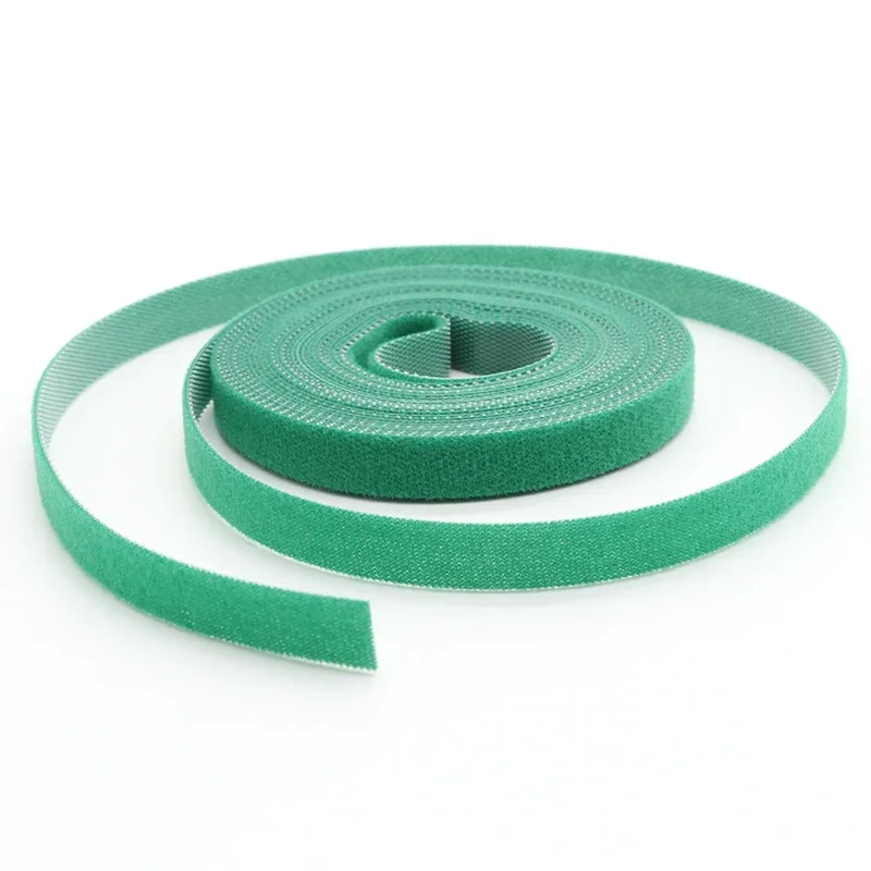 Cinta autoadhesiva reutilizable nailon – Organizador para pesca verde - imagen 3