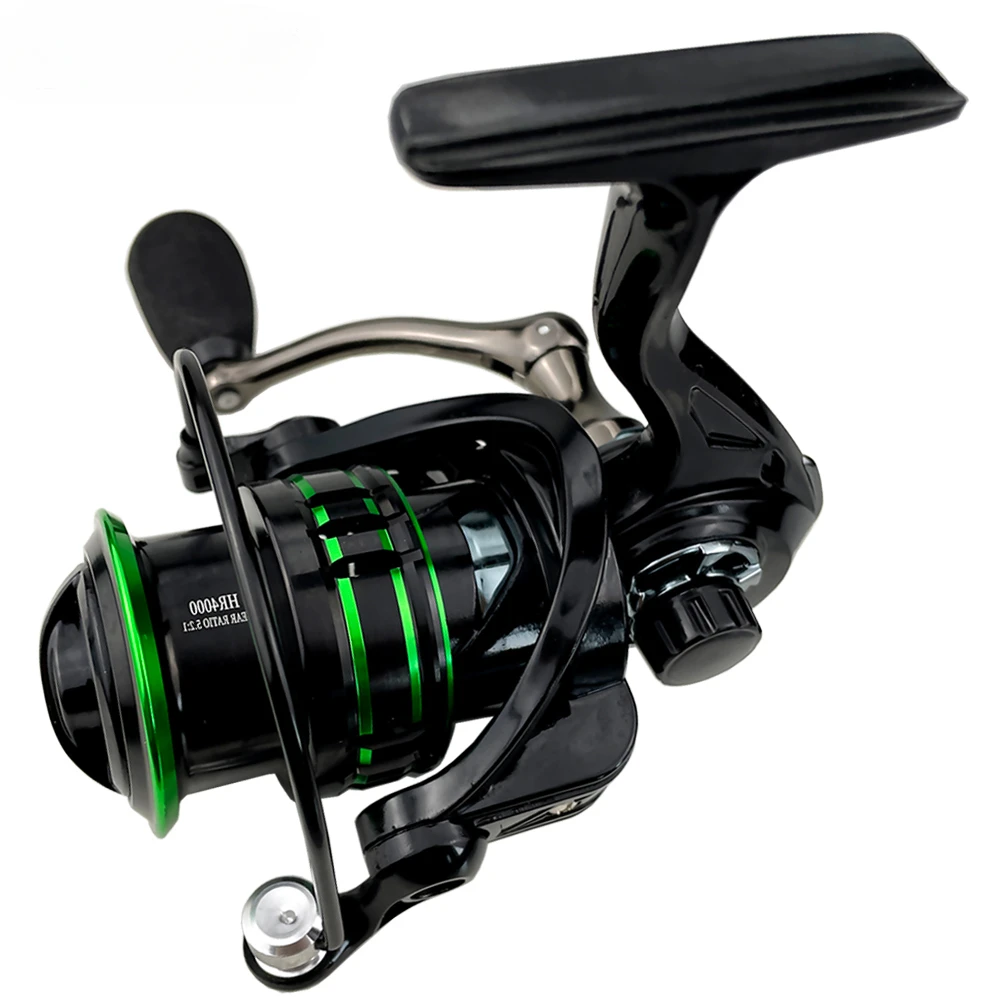 Ghotda-carrete de pesca con señuelo, serie 2000, 3000, 4000, 5000, superligero, de aluminio CNC - imagen 3