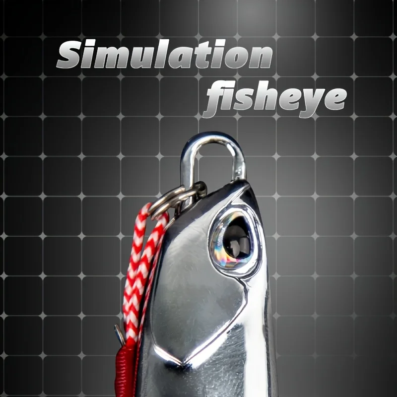 Juego de Señuelos de Pesca con cuchara de plantilla fundida de Metal, 2 uds., para lubina, trucha, agua salada, cebo duro para curricán, 15g, 20g, 30g, 40g - imagen 2