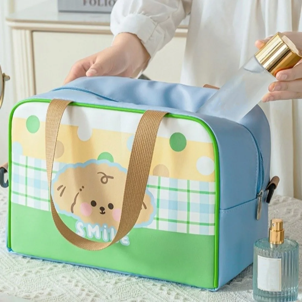 Bolsa de natación de mano con separación en seco y húmedo, bolso cruzado impermeable de gran capacidad para Fitness, bolsa deportiva portátil de dibujos animados para playa - imagen 5