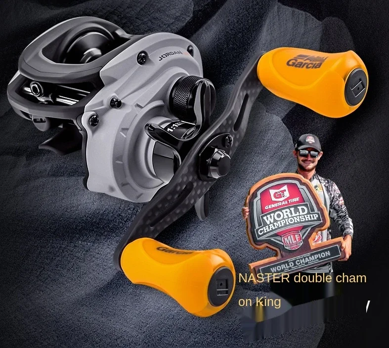 100% Original USA  America Garcia JORDAN LEE 10+1BB 6.4:1 7.1:1 6.8KG Max Drag Casting Reel Signature Series JLEE Fishing Reel - imagen 2