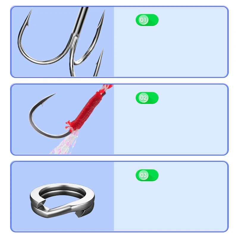 Jigging-señuelo de pesca de lubina, aparejo de cebo Artificial con escala, cuchara de plantilla de Metal fundido, 10/15/20g, lanzamiento a tierra, Jigging, novedad - imagen 3