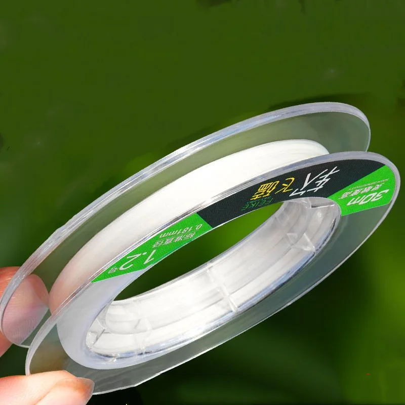 Línea de Pesca de fuerza fuerte, Sedal Ultra suave, sin rodadura, de nailon, accesorios de Pesca - imagen 3