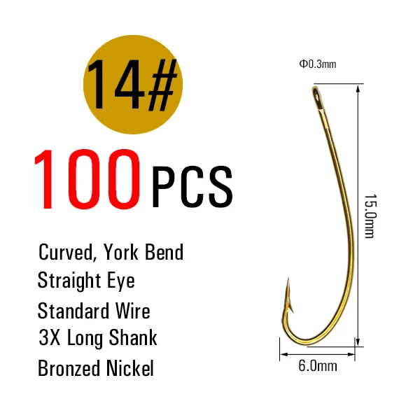 100pcs Size 14