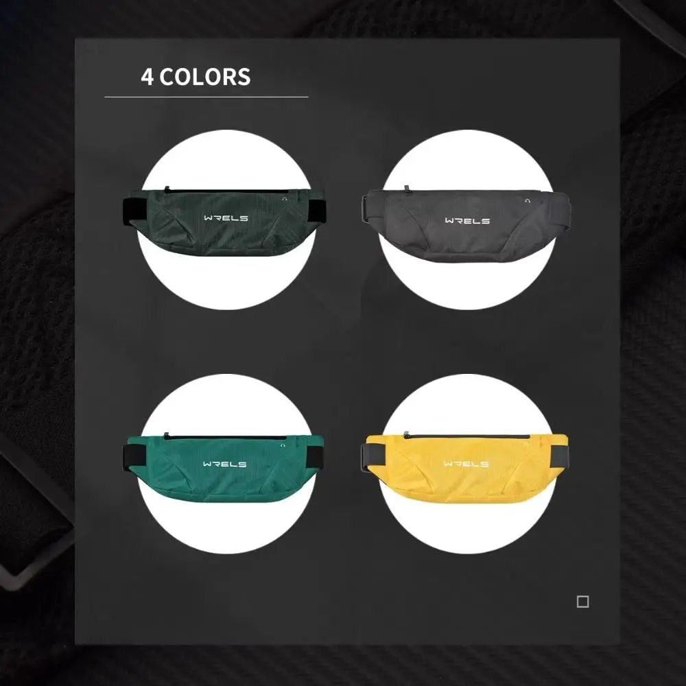 Riñonera impermeable para correr, soporte para teléfono, orificio para auriculares, bolsa para teléfono móvil, riñonera deportiva elástica transpirable para hombres y mujeres - imagen 5