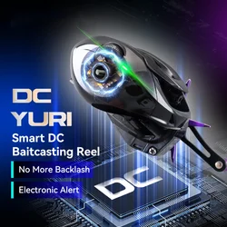 Mavllos YURI-DC Carrete Baitcasting Carbón 7.1:1