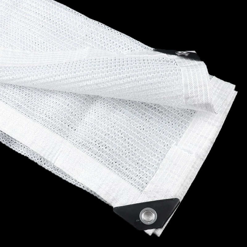 Red de sombreo blanca para pesca – Protección solar en río y mar - imagen 2