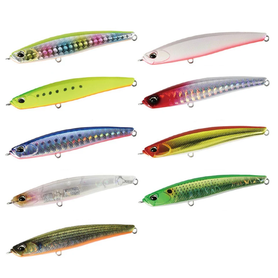 WALK FISH-señuelo de Pesca de lápiz Minnow, aparejos de Pesca que se hunden Wobbler, lubina de agua salada, cebo duro sin Lipless, 68mm/8,7g - imagen 3