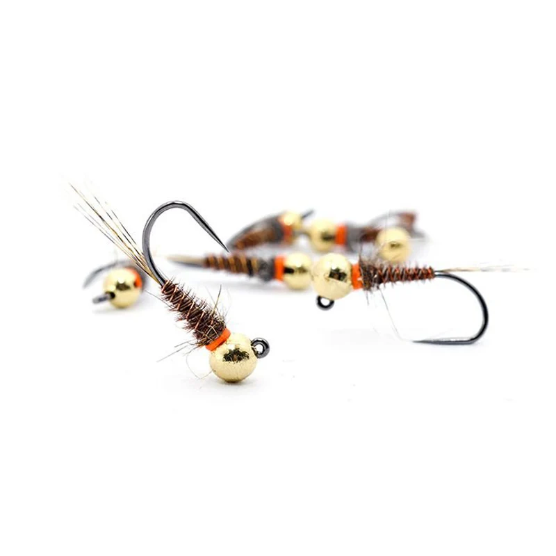 Anzuelos de alambre fino para pesca con mosca ninfa - imagen 4
