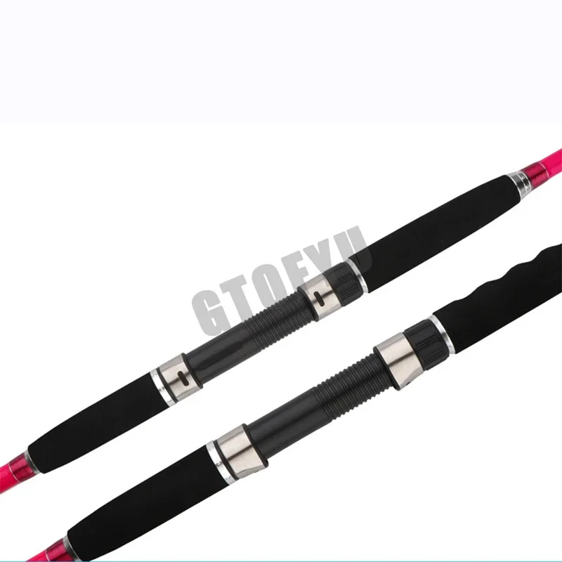 Nueva caña superdura 1,7 M PE 4-8 peso del señuelo 80-120G 13kgs envío máximo caña de pescar para barco caña de pescar de aguas profundas en el océano - imagen 5