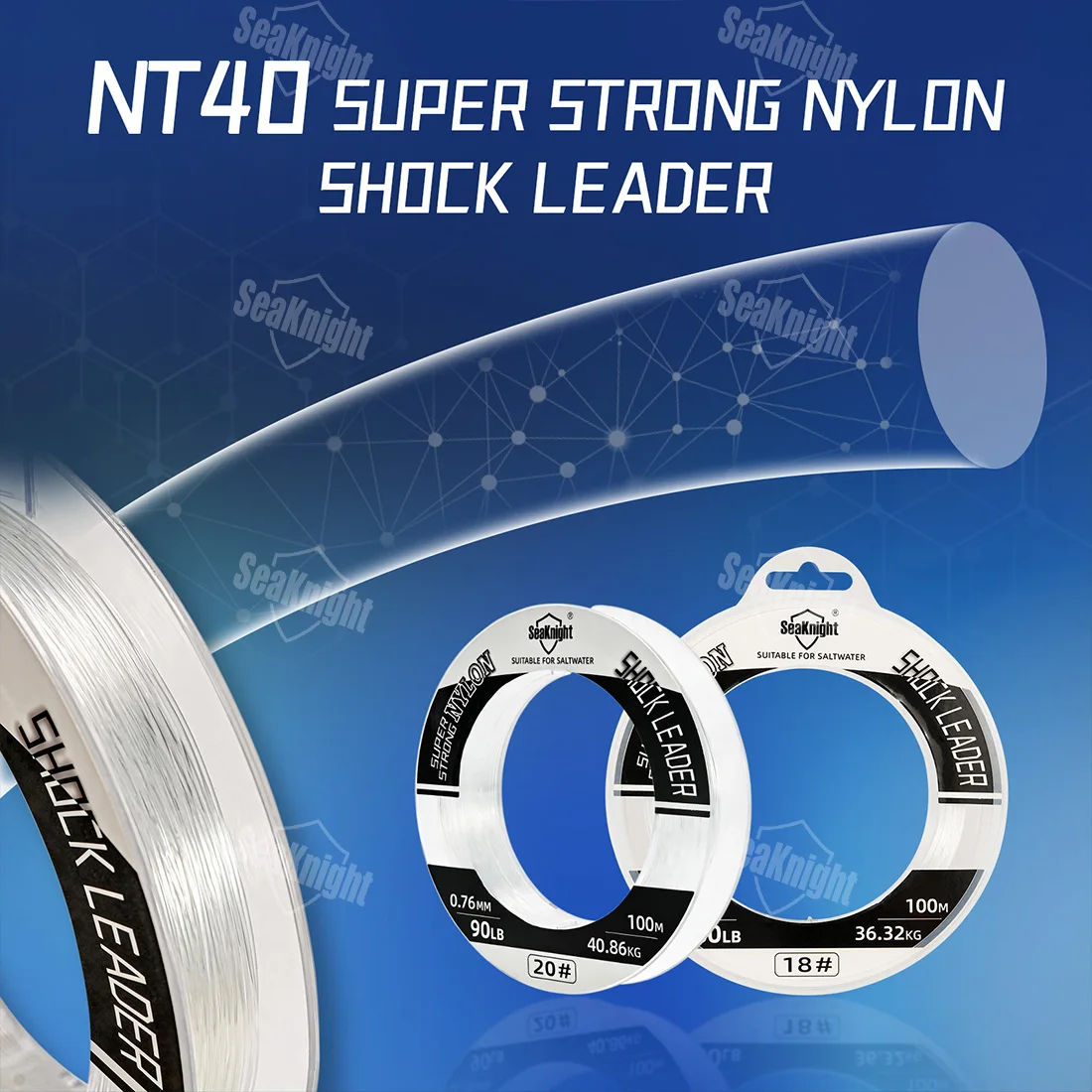Fluorocarbono SeaKnight – Línea resistente para pesca de grandes peces - imagen 3