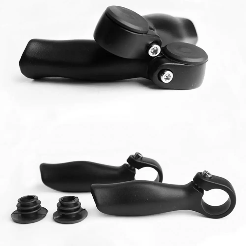 1 par de manillar de apoyo para bicicleta, diseño de bocina, manillar de tornillo de banco integrado antioxidante, aleación de aluminio, bocinas para bicicleta de montaña, barra de descanso para bicicleta - imagen 4