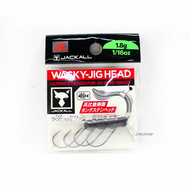 JACKALL-anzuelo de plomo de acero de tungsteno, anzuelo loco, gusano de fideos sin plomo, Senko Road Sub, cebo blando, contrapeso, Japón - imagen 4