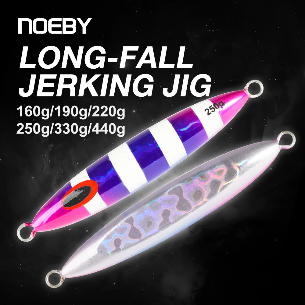 Jigs metálicos NOEBY para fondo en agua salada – Pesca de peces - imagen 4