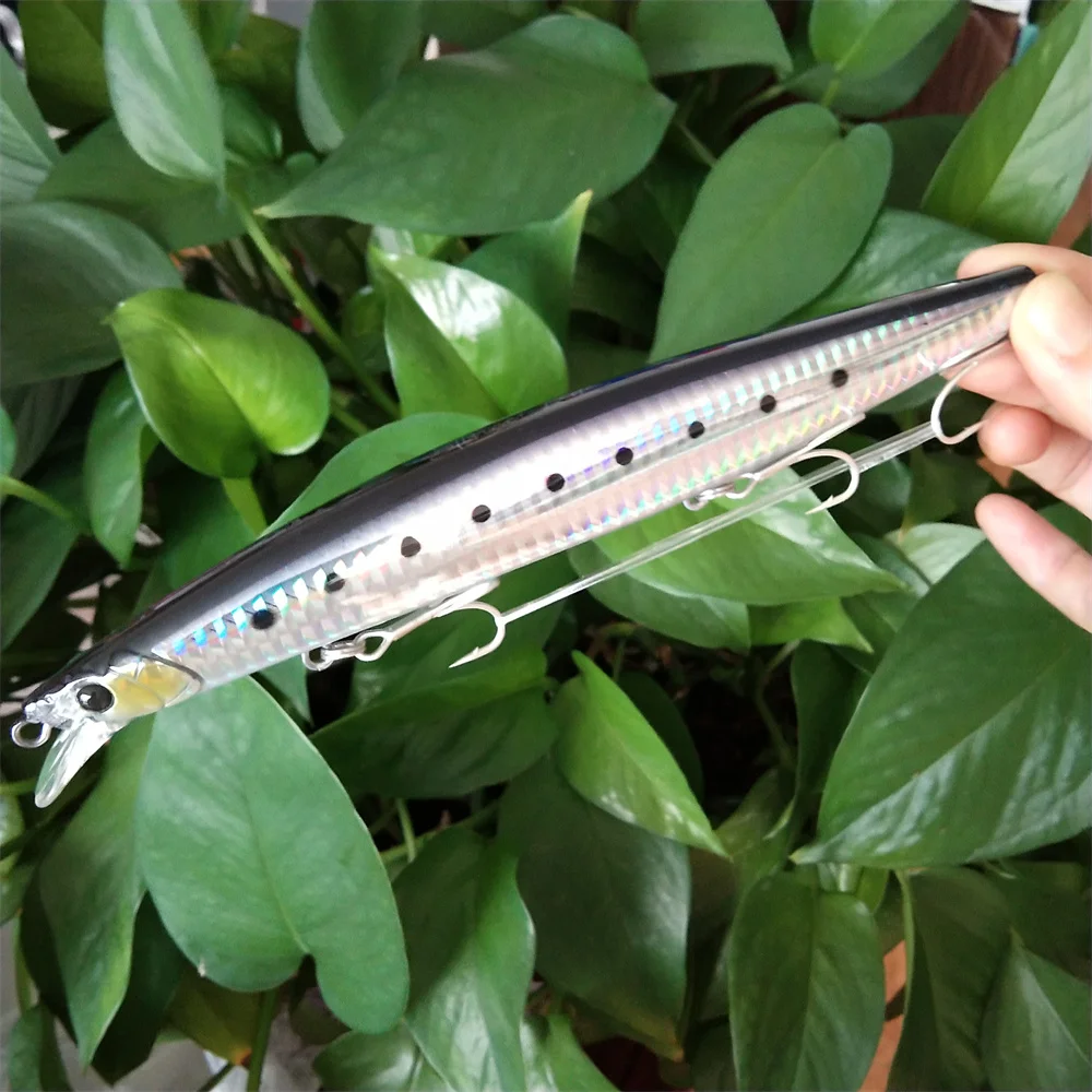 TSURINOYA-señuelo de pesca de agua salada, 4 piezas, 173mm, 6,81 pulgadas, 37,5g, 173F, Ultra largo, piscardo flotante - imagen 3