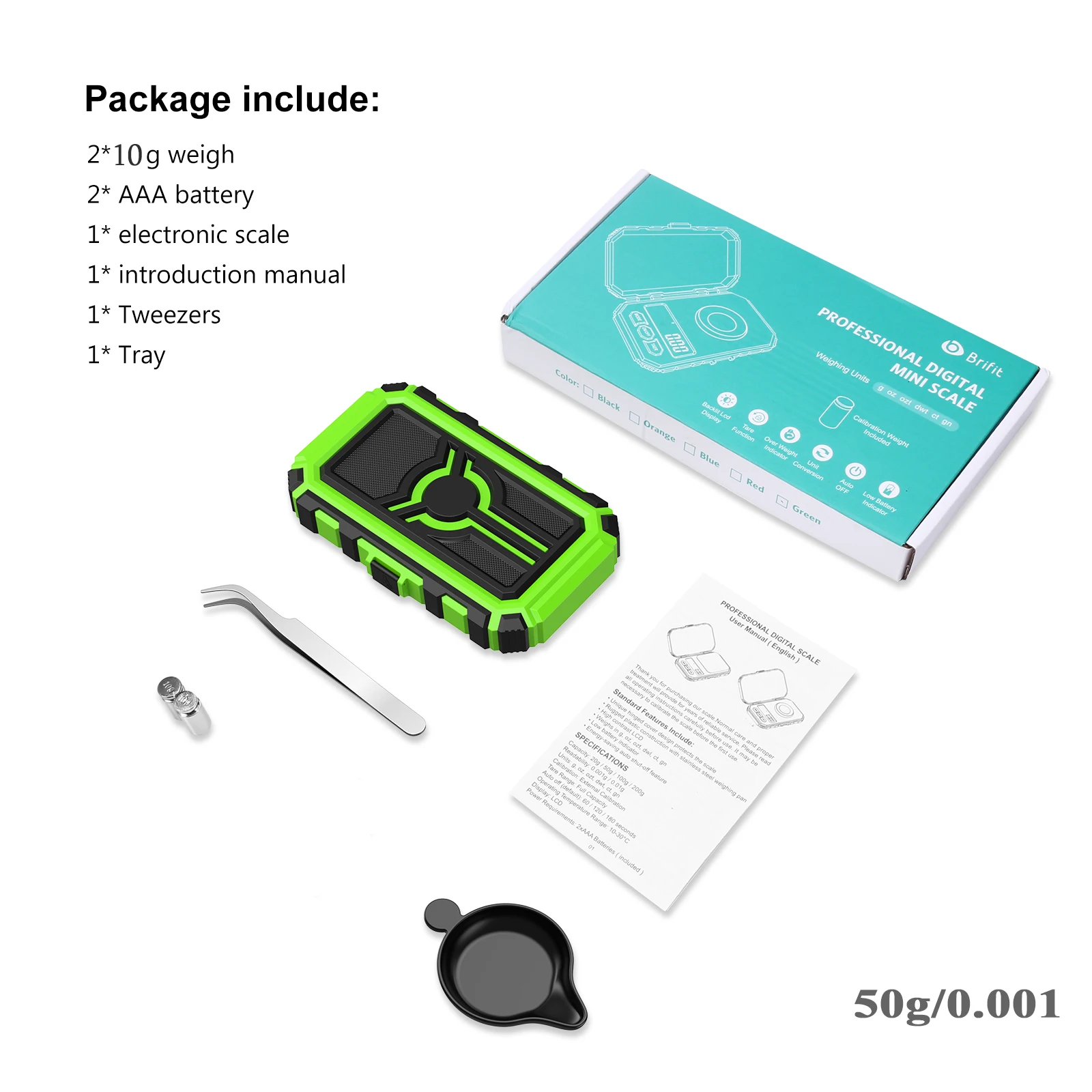 Báscula digital de precisión portátil para pesca deportiva - imagen 4