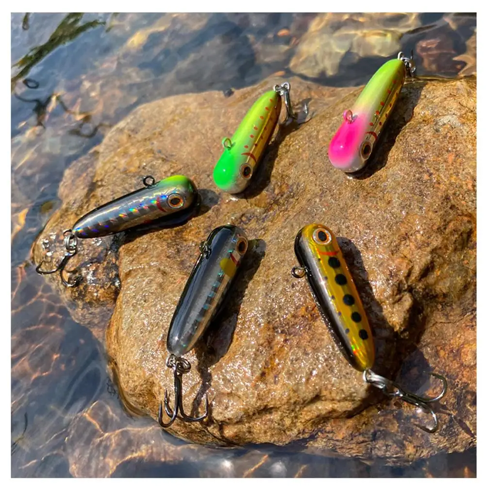 Cebo de pesca Artificial, 2,5g, 3cm, cebo falso, Mini cebo de trucha, accesorios de equipo de pesca - imagen 5