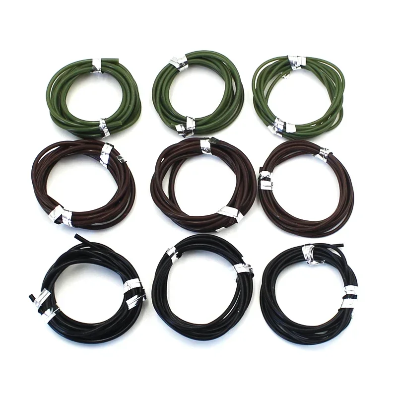 Anzuelo de pesca de carpa de 4m, tubo de silicona antienredos para sistema de clip de plomo de seguridad, accesorios de pesca de carpa para aparejo de carpa - imagen 2