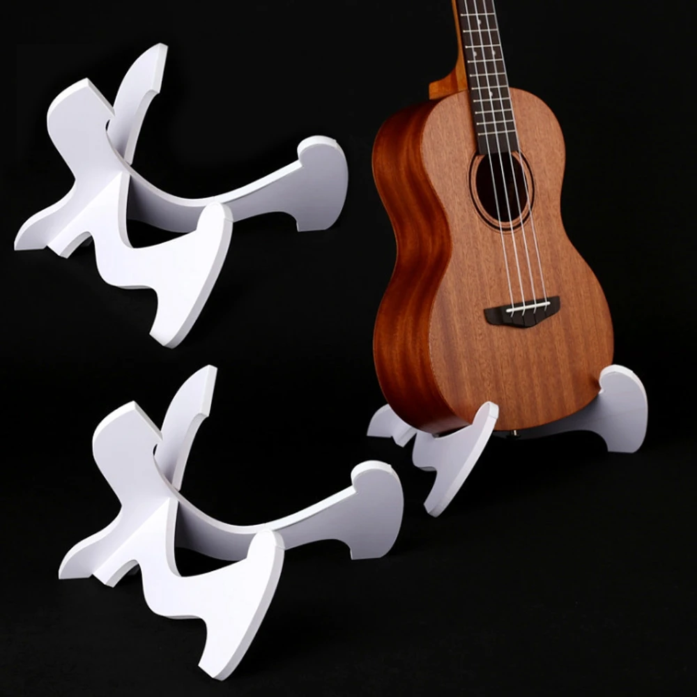Soporte plegable vertical para guitarra y ukelele – Expositor 3 estilos - imagen 4