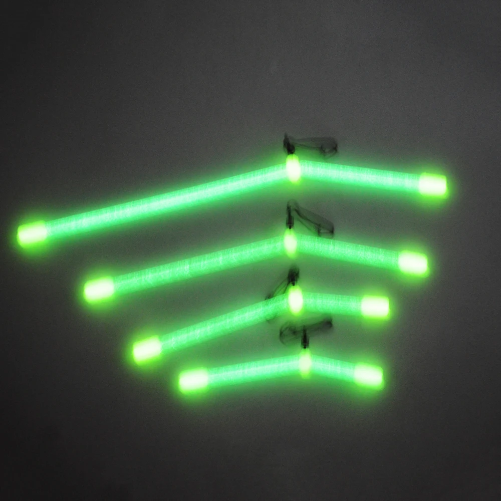 MNFT-soporte de equilibrio de tubo luminoso de plástico para pesca en el mar, 12 Uds., enlace a presión rodante blanco, aparejos de pesca antienredos - imagen 3