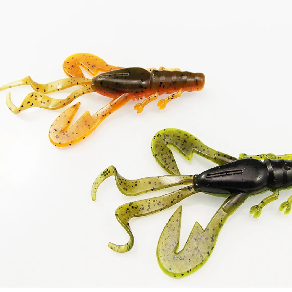 KESFISHING-Señuelos de Pesca Kicker Bug, cebos blandos de silicona Artificial, inyección explosiva de aroma, 9cm - imagen 5