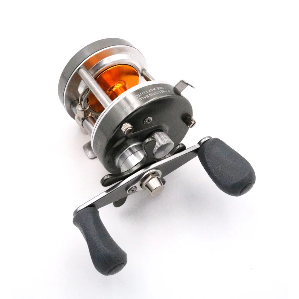 1 Uds. Rodamientos de bolas de Metal 3BB rueda de tambor de mano derecha carrete de pesca de mar barco carretes de pesca con mosca Horizontal MingYang BL40 - imagen 4