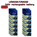 3.6V LIR2032 50PCS