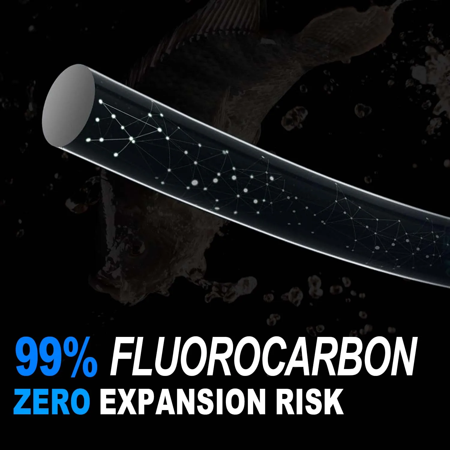 pesca pesca accesorios accesorios de pesca hilo trenzado pesca hilo pesca fluorocarbonThornsLine 99% FLUOROCARON alambre de pesca transparente fluocarbono 0,50 hecho en Japón 99% original Japón líder con línea de pesca - imagen 2