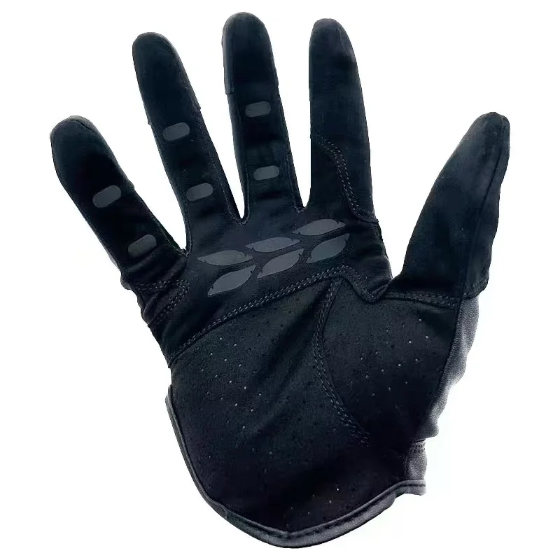 Bkk guantes de pesca dedos completos al aire libre Ocea Jigger pesca giratoria guantes antideslizantes advertencia de invierno protege la mano para escalar montar - imagen 4