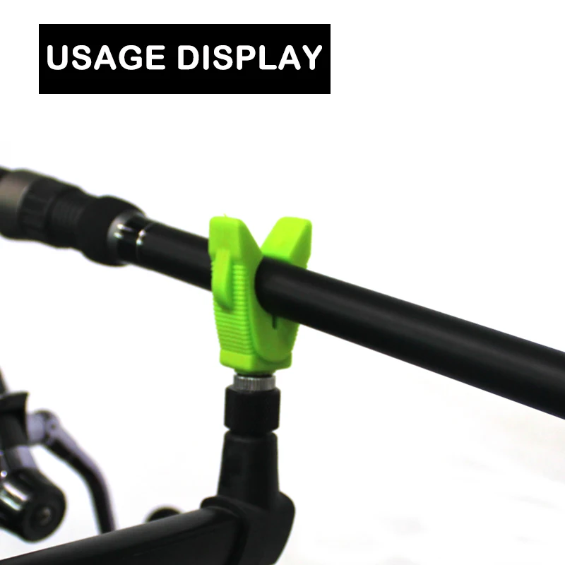 Herramientas de pesca de carpa, soporte de goma para caña, cabezal M3/8 (IFI), hilo de aleación de aluminio con tornillo de aleación, soporte para vaina, accesorios para aparejos - imagen 5