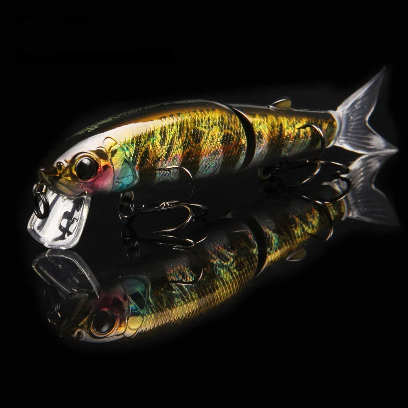 Crankbait flotante realista con ojos 3D – Señuelo artificial duro - imagen 5