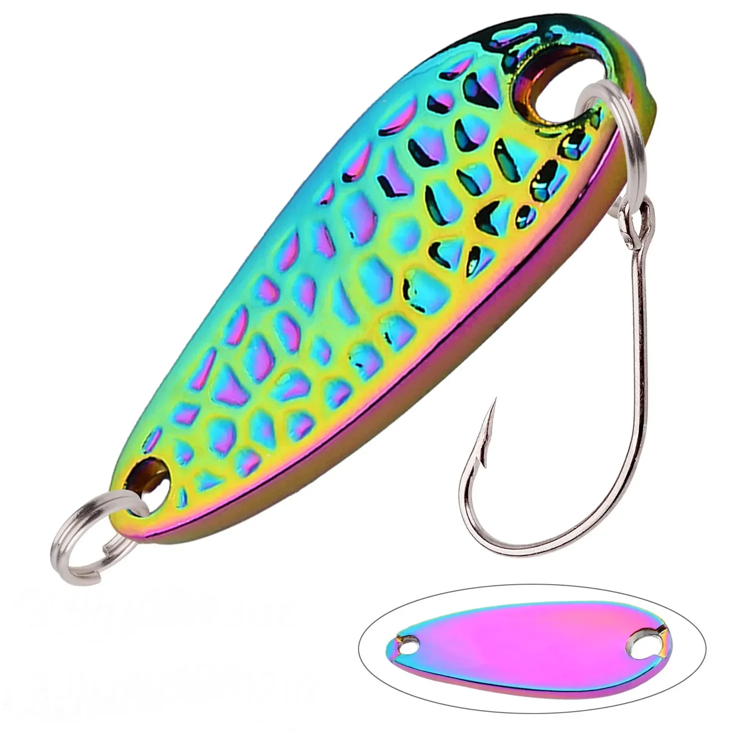 30 Uds. Cebo para trucha, peso de gramos variados, cuchara de Metal, juego de Señuelos de Pesca, Wobbler, fundición, aparejos de Jigging, accesorios, Pesca Chub - imagen 2