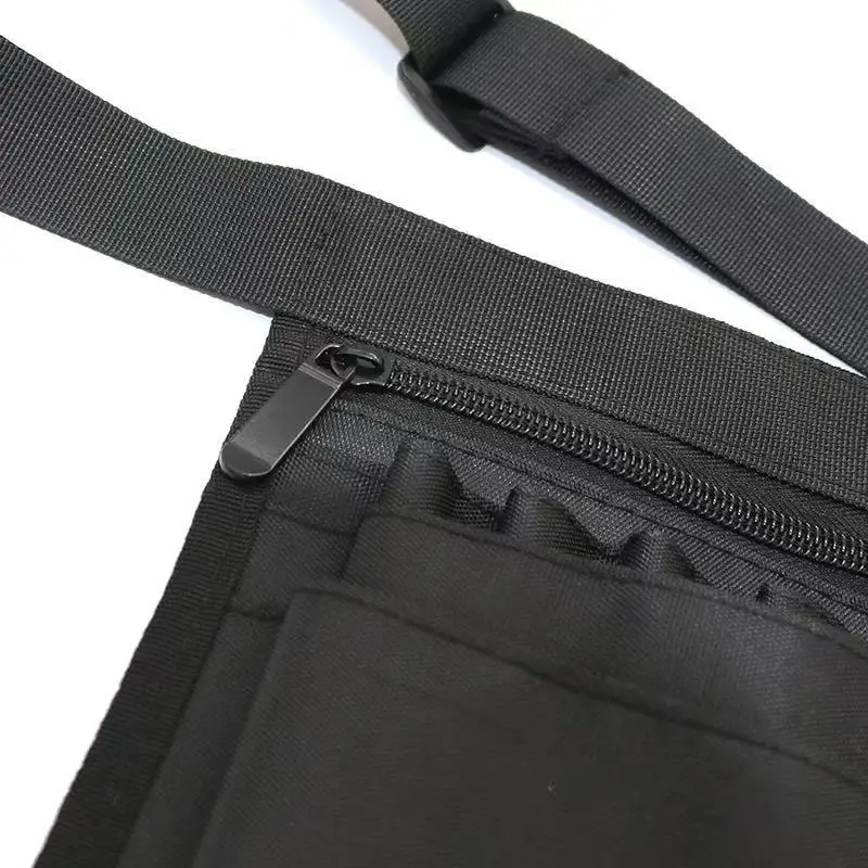 Bolsa de hombro para mujer, bolsa organizadora para enfermera, cinturón, bolsillo Extra, riñonera, bolsa de herramientas de peluquería de nailon, 1 ud. - imagen 4