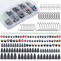 Kit Texas Rig Goture – Anzuelos offset, pesas bala y emergillones