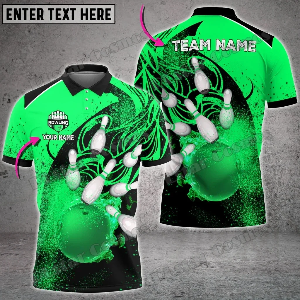 Polos con estampado de llama para hombre, bolos y alfileres, Multicolor, nombre personalizado, estampado 3D, informal, Unisex, Premium, PLP63 - imagen 4