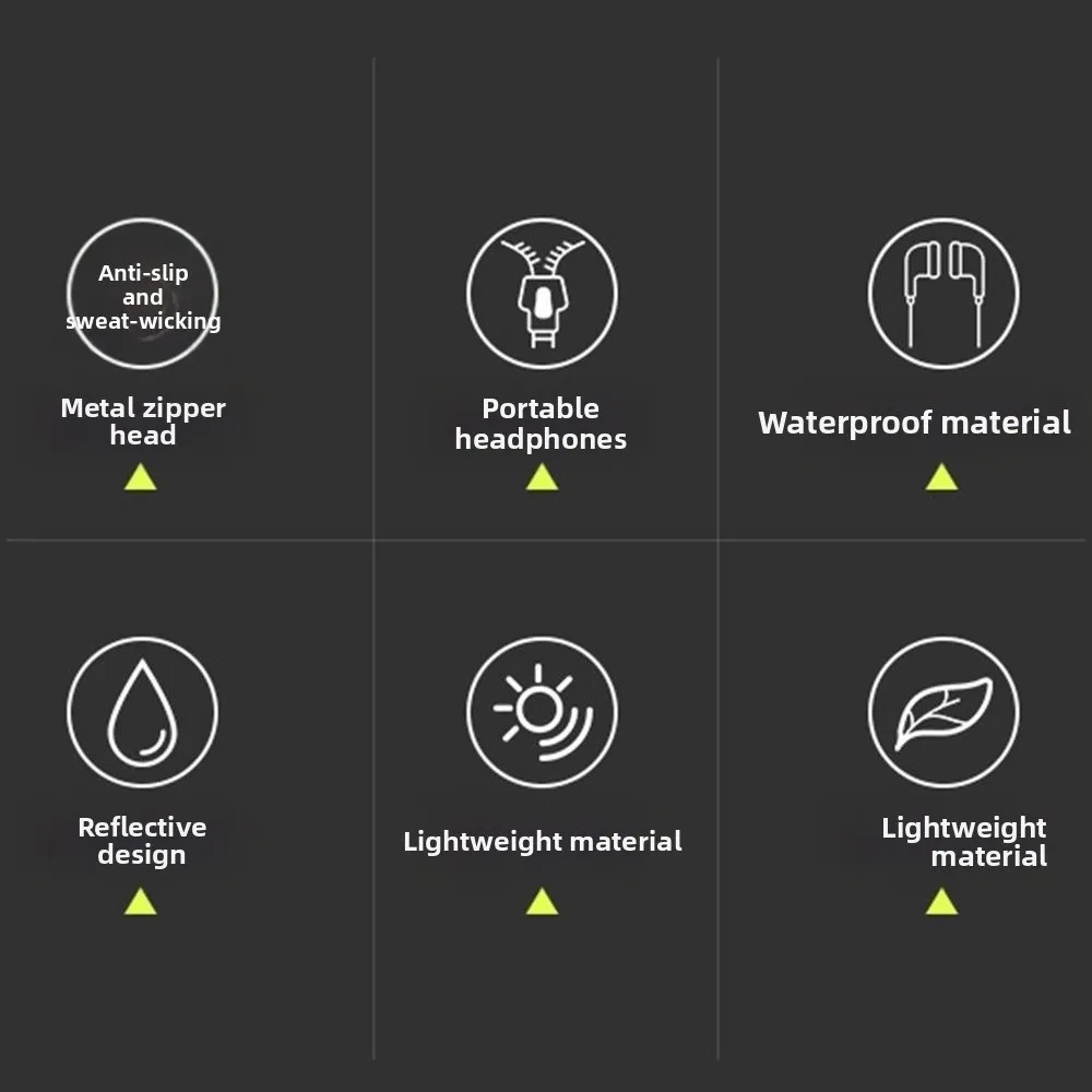 Bolsa reflectante para correr de 7 pulgadas, riñonera deportiva elástica ajustada, transpirable, de gran capacidad, para teléfono móvil, para hombres y mujeres - imagen 4